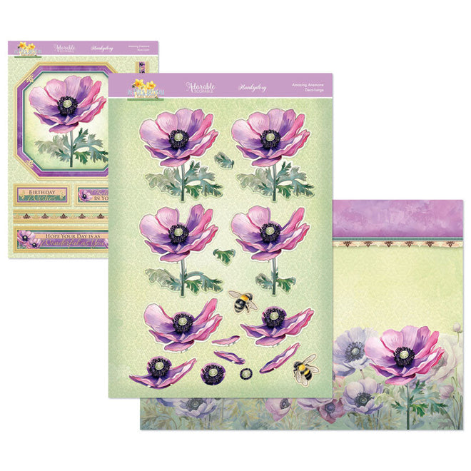 In Full Bloom - Floral Delights Deco-Large Set - Amazing Anemone