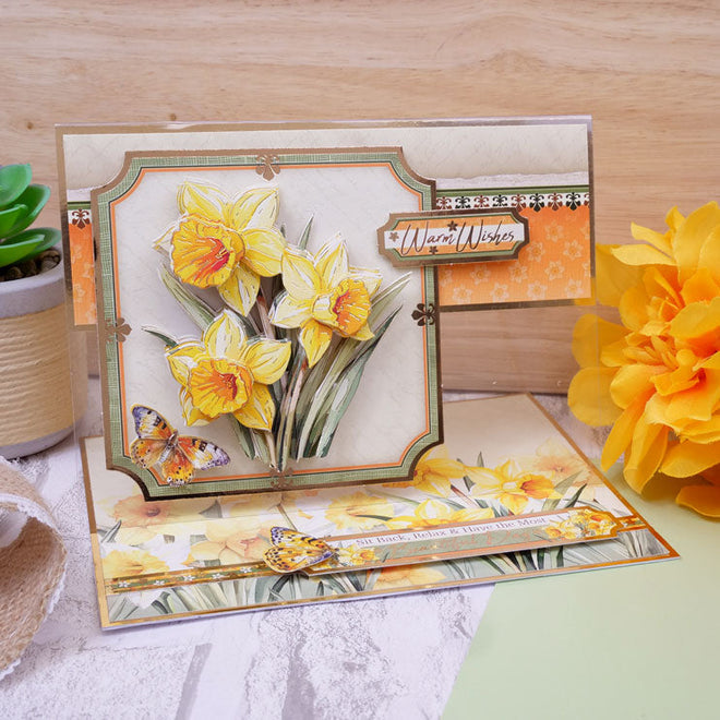 In Full Bloom - Floral Delights Deco-Large Set - Delightful Daffodils