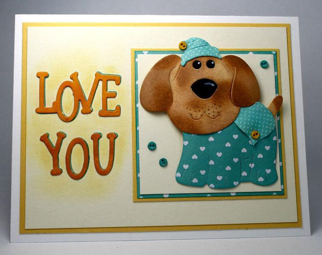 Frantic Stamper Precision Die - Rover Puppy Love