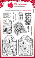 Woodware Clear Singles Garden Tags 6 in x 8 in Stamp
