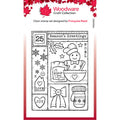 Woodware Clear Singles Winter Sampler 4 in x 6 in Stamp Set