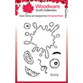 Woodware Clear Singles Blot Monster 4 in x 6 in Stamp Set