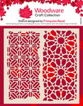 Woodware Arabian 6 in x 6 in Stencil