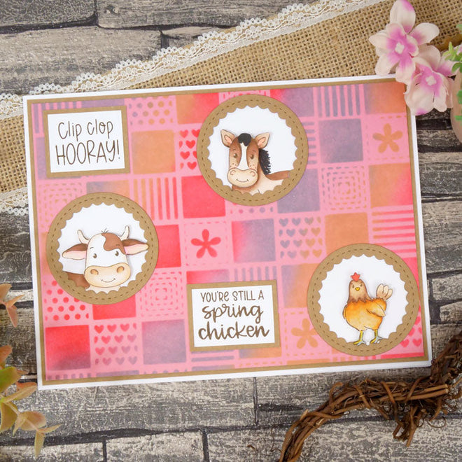 For the Love of Masks - Pretty Patchwork Pattern