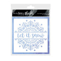For the Love of Masks - Let It Snow Centrepiece