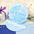 For the Love of Masks - Let It Snow Centrepiece