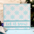 For the Love of Masks - Stitched Snowflake Tiles