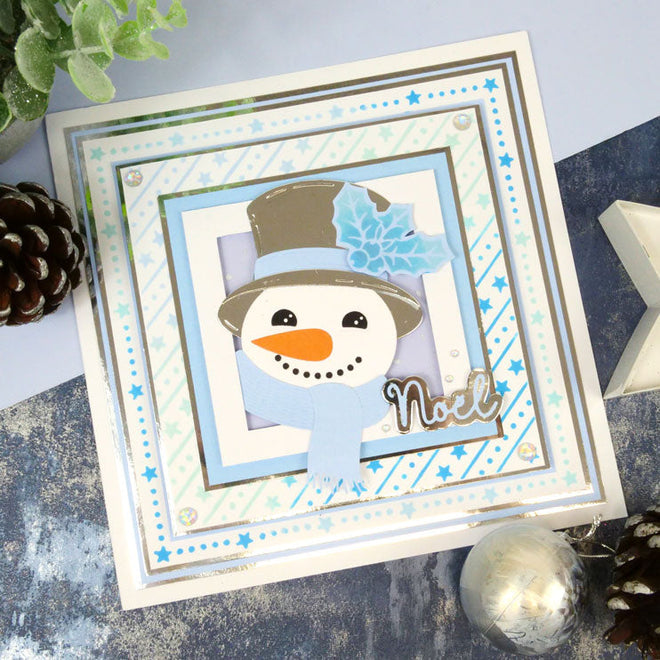 For the Love of Masks - 2-in-1 Starry Frame & Background