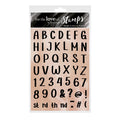 For the Love of Stamps - Simply Letters & Numbers
