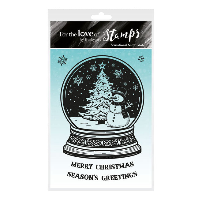 For the Love of Stamps - Sensational Snow Globe