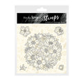 For the Love of Stamps - A Circle of Christmas Roses
