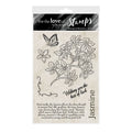 For The Love Of Stamps - Botanical Beauties - Jasmine A6 Stamp Set