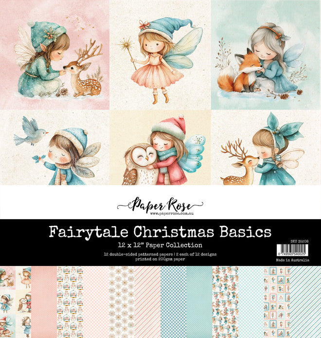 Fairytale Christmas Basics 12x12 Paper Collection 35208