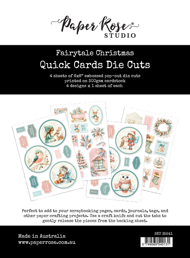 Fairytale Christmas Quick Card Die Cuts 35241