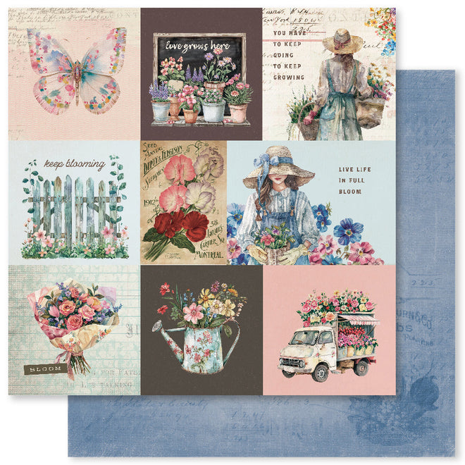 Flower Shoppe Basics 12x12 Paper Collection 33657