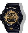 CASIO G-Shock Analog-Digital Black/Gold | GA710GB-1A