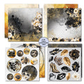3Quarter Designs Golden Ebony 6x6 Paper Pack
