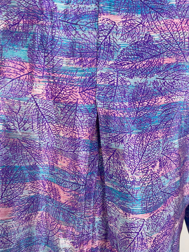 PRC6052 Avatar Pure Silk Self Pocket Tunic Dress