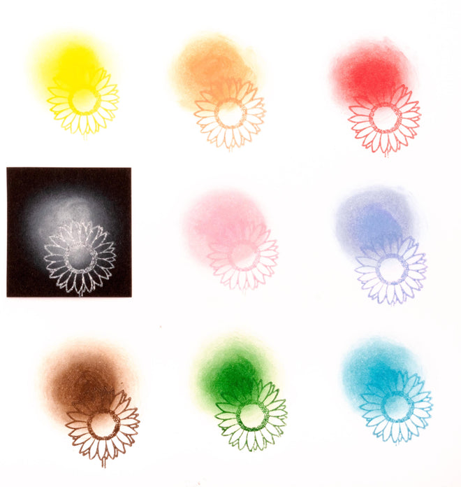 SAN Ink Pads Gorjuss - Be Kind 9 Colors 120x138x20mm 9 PC nr.25
