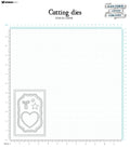 SAN Cutting Dies Frames & Labels Gorjuss Essentials 85x125x2mm 8 PC nr.698