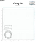SAN Cutting Dies Scroll & Embellished Frame Gorjuss Essentials 82x129x2mm 4 PC nr.699