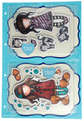 GOR Storage Sheet For Large Cling Stamps Gorjuss 205x297x5mm 2 PC nr.01