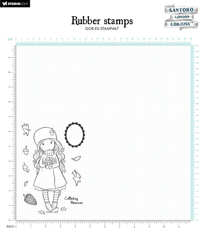 GOR Cling Stamp Collecting Memories Essentials 120x170x5mm 10 PC nr.467