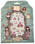 GOR Sticker Sheets 4x2 Designs Wonderland 152x152x3mm 8 SH nr.09