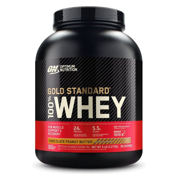 Optimum Nutrition GOLD STANDARD 100% WHEY, 5lb