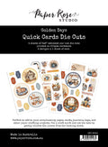 Golden Days Quick Card Die Cuts 35341