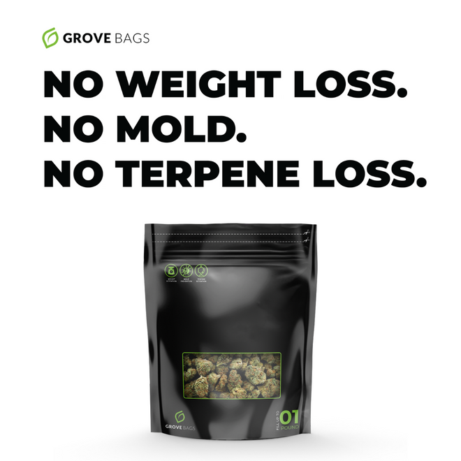 Grove Bags - TerpLoc Curing & Storage Bags (1/2 oz Glassless)