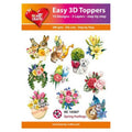 Hearty Crafts Easy 3D Toppers Spring Feelings
