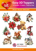 Hearty Crafts Easy 3D-Toppers - Winter Moments