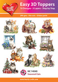 Easy 3D - Toppers Seasonal Cat