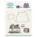 Holiday Die & Stamp Set - Bus