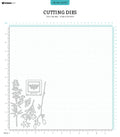 HEN Cutting Dies Long Botanical Twigs Natures Dream 103x142x1mm 8 PC nr.707