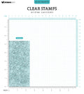 HE Clear Stamp ABC Background Nature's Dream 2 - 1 PC