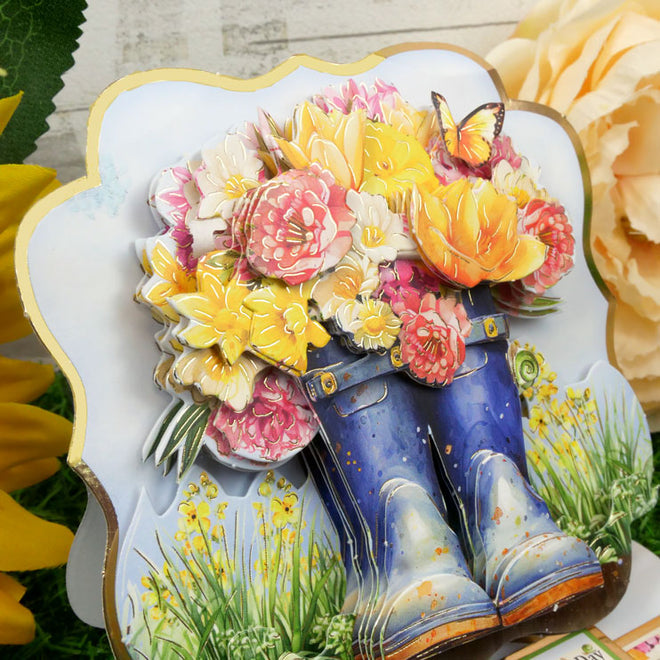 Spring is Here Deco-Large Set - A Boot-iful Day