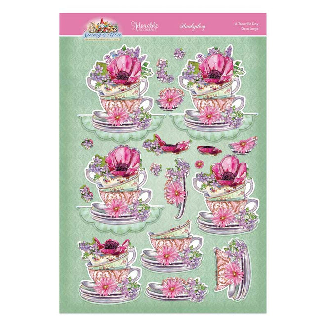 Spring is Here Deco-Large Set - A Tea-riffic Day