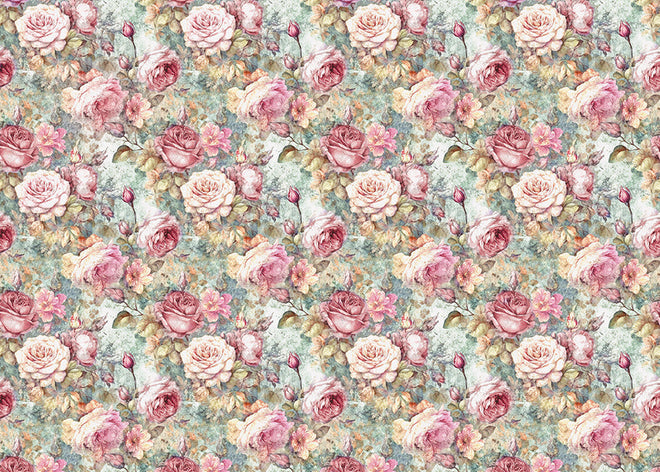 Tissue Paper cm69x49 27.66"x19.29” Hill Garden