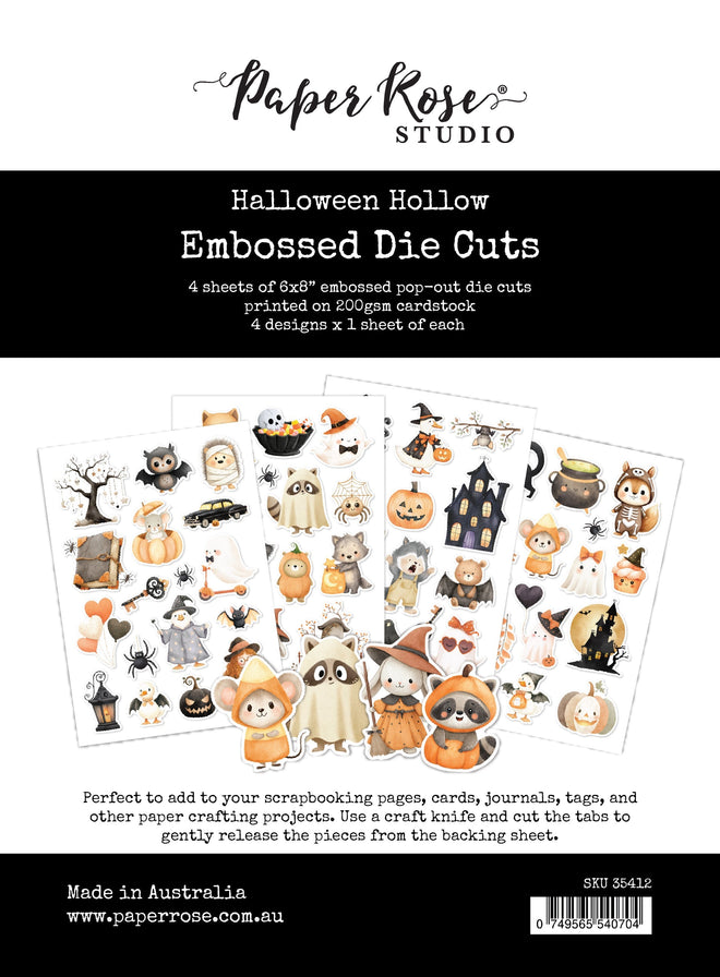 Halloween Hollow Embossed Die Cuts 35412
