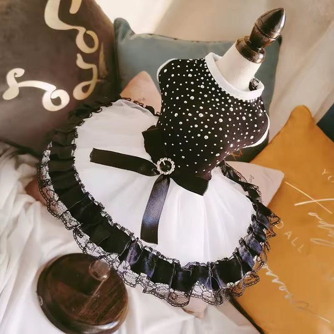 Sweetheart Dog Dress – Luxury Tutu Outfit for Dogs