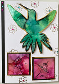 Creative Expressions Bonnita Moaby Blossoms In Flight 6 in x 8 in Clear Stamp Set