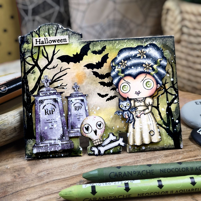AALL and Create - A7 Stamp Set - Frankie’s Bride