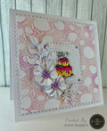 Jamie Rodgers Crafts - Balloons & Streamers 8" x 8" Stencil