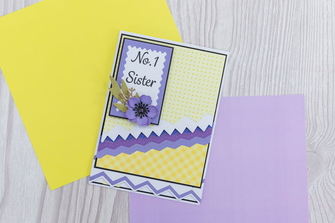 Crafters Companion Metal Die Edgeable - Zig Zag