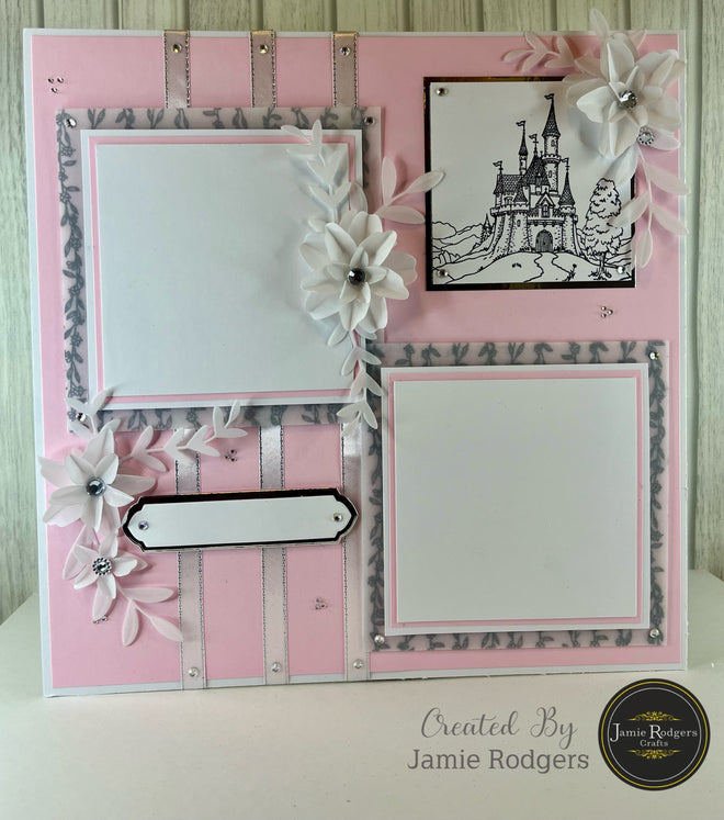 Jamie Rodgers Crafts Floral Vines DL Clear Stamp Set