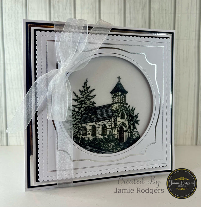 Jamie Rodgers Crafts Church A6 Clear Stamp Set