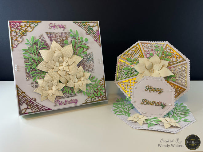 Jamie Rodgers Crafts Octagon Kaleidoscope Segments Stencil