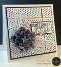 Jamie Rodgers Crafts Polka Dot Square Tile Die Set